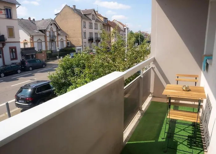 2 Pieces Proche Hopital De Hautepierre Апартаменты *