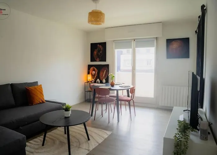 Апартаменты 2 Pieces Proche Hopital De Hautepierre *